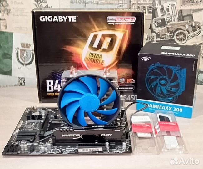 Пк Ryzen 5 2600/RTX2060Super/8gb пломба