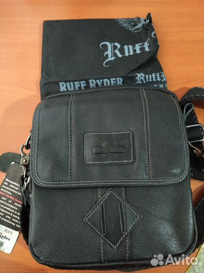 Сумка через плечо Ruff Ryder кожа