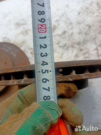 Диски тормозные передние Mitsubishi Space Star