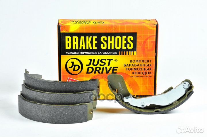 Колодки тормозные барабанные GS8760 JBS0047 Jus