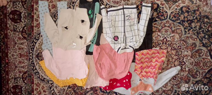 Вещи пакетом для девочки 92-104