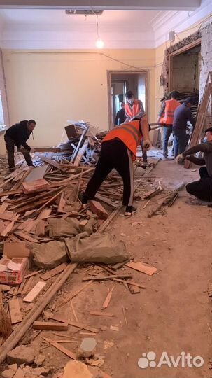 Бизнес на демонтаже: стены и полы