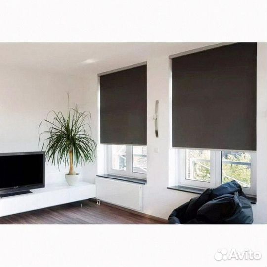 Шторы рулонные, жалюзи