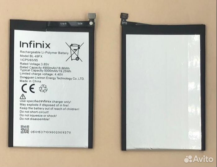 Аккумулятор на Infinix Hot 10 Lite / 10S / 12i / 2