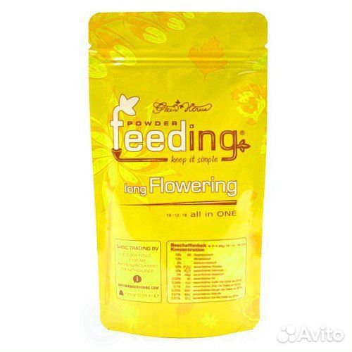 Удобрение Powder Feeding Long Flowering 0.5 кг