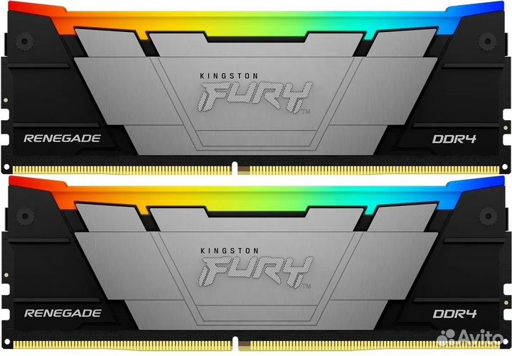 Оперативная память Kingston fury Renegade RGB KF43