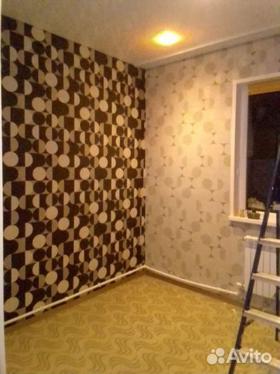 Поклейка обоев