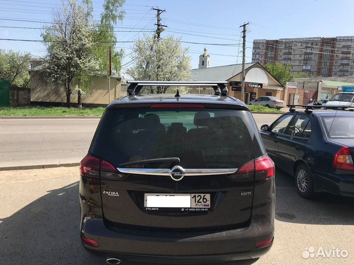 Багажник на крышу Опель Зафира аэро