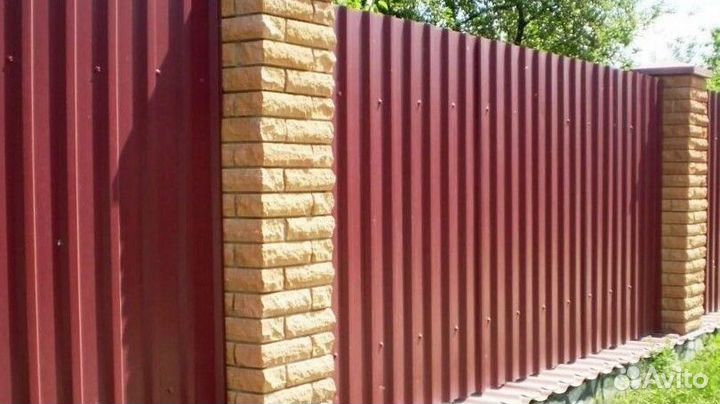 Профнастил под забор