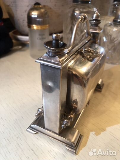 Антикварная бисквитница Leuchars&Son