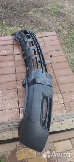 Спойлер (губа) переднего бампера Skoda Yeti