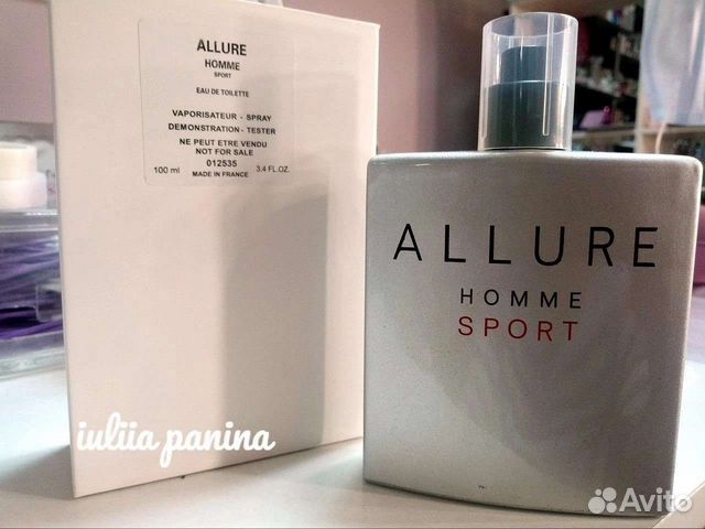 Оригинал Тестер Chanel Allure Homme Sport, 100 ml