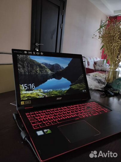 Игровой ноутбук aser nitro 5 spin intel core i5