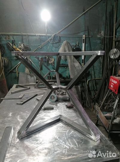 Лофт ножки для обеденного стола