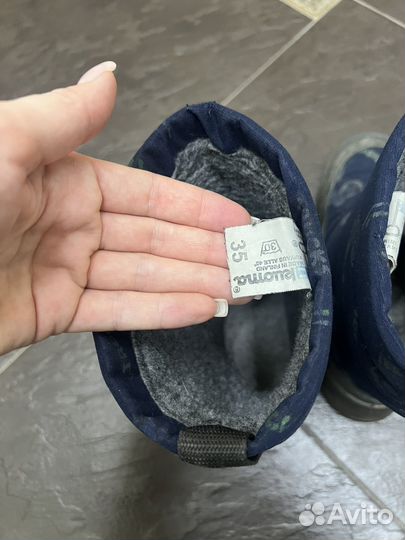 Сапоги зимние детские kuoma 35