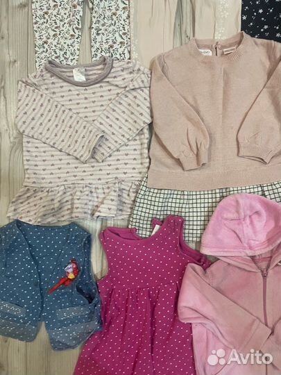Детская одежда вещи пакетом на девочку