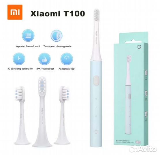 Электрическая зубная щетка Xiaomi Mijia T100