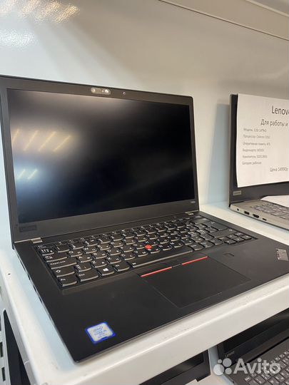 Thinkpad T480S i5 8350U/DDR4 8Gb/DDR256