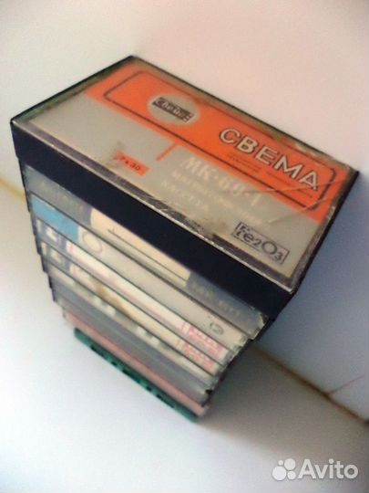 Аудиокассеты СССР (боксы)