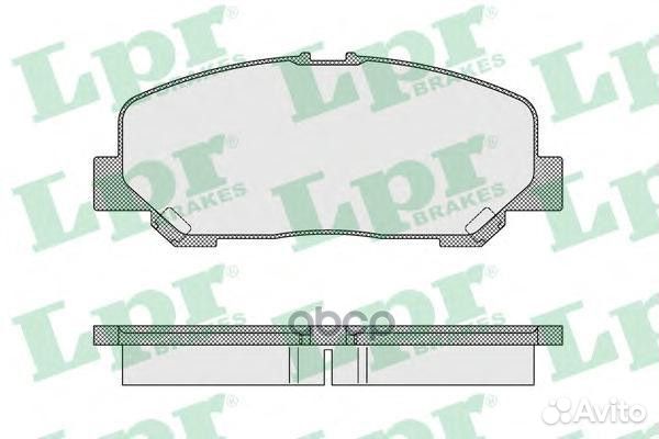 Колодки тормозные toyota alphard 08/estima/PRE