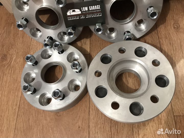 Проставки 5*114.3, 30мм, с имитацией ступицы+гайки