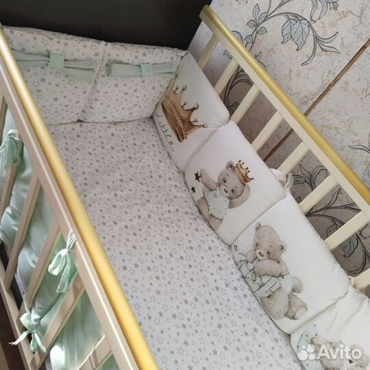 Постельное белье в детскую кроватку