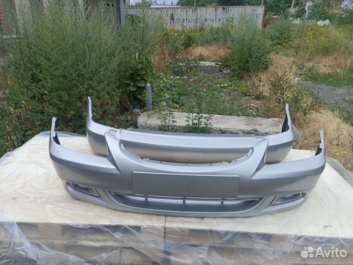 Бампер передний в цвет Hyundai Accent все цвета