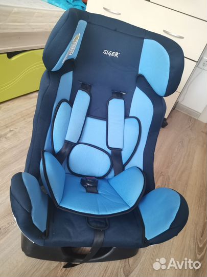 Детское автокресло siger 9-18 кг