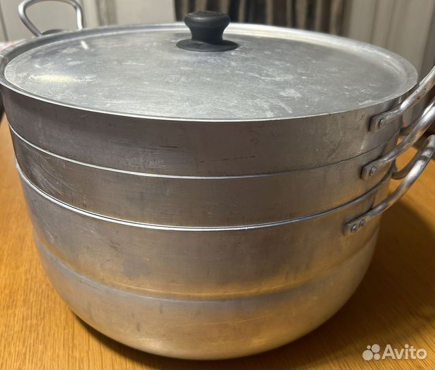 Кастрюля+мантоварка