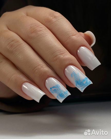 Маникюр гель лак, Наращивание, педикюр препаратный