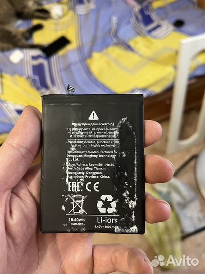 Аккумулятор на xiaomi redmi 5 plus