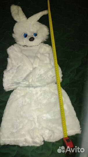 Новогодний костюм для мальчика зайчика