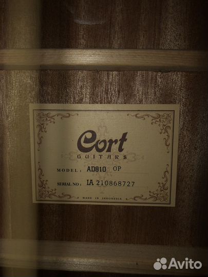 Акустическая гитара cort