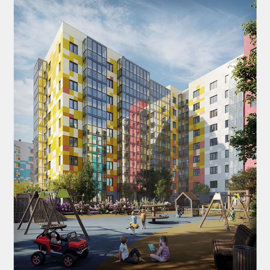 1-к. квартира, 40 м², 1/9 эт.
