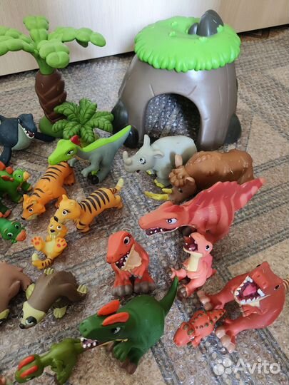 Деагостини Динозавры 47 фигурок+журналы
