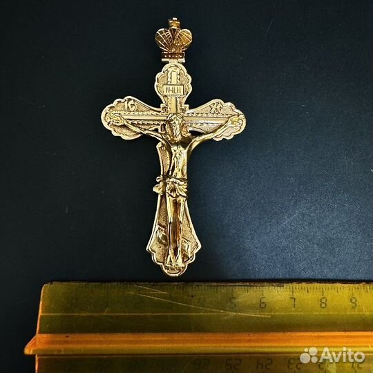 Золотой крест 583 проба