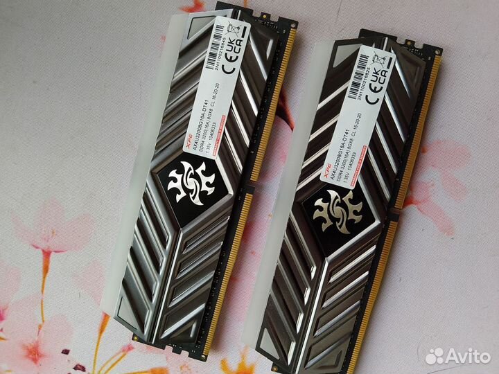 Оперативная память ddr4 16gb 3200 xpg