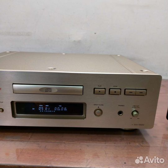 Проигрыватель denon dcd-1650az