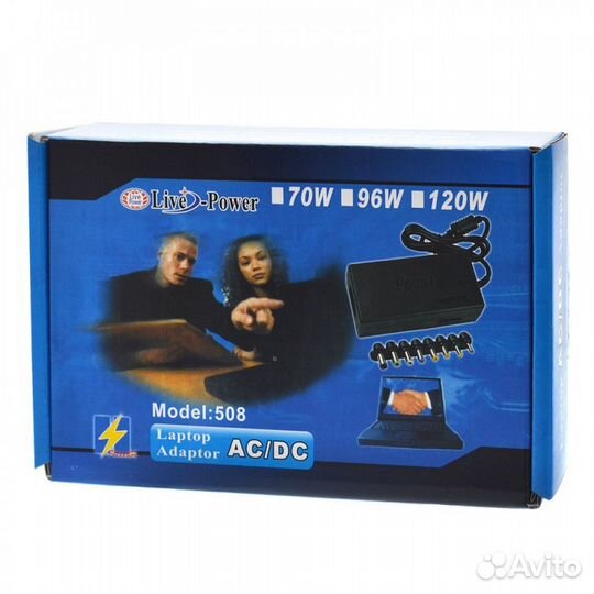 Блок питания LP-508 универсальный для ноутбука