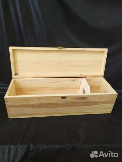 Деревянная коробка для вина