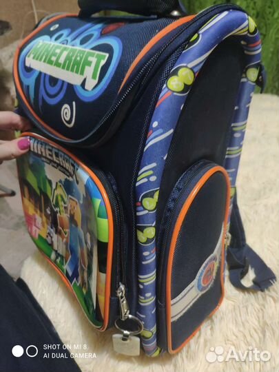 Школьный портфель Майнкрафт