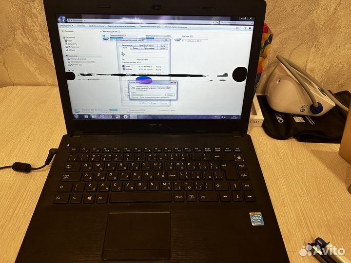 Продам ноутбук в рабочем состоянии