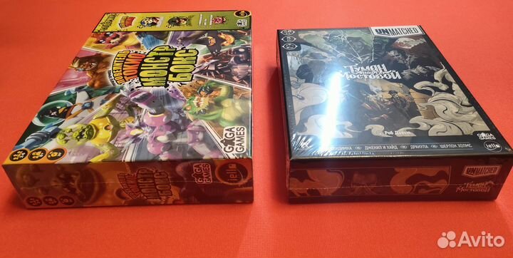 Настольные игры: Unmatched, Арнак, Повелитель Токи