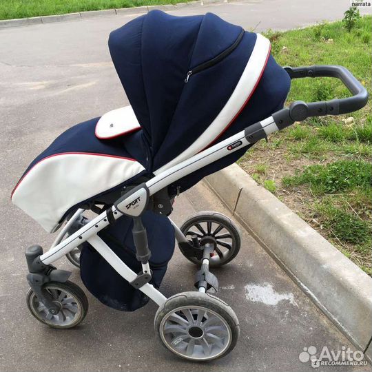 Прогулочная коляска anex sport 2 в 1