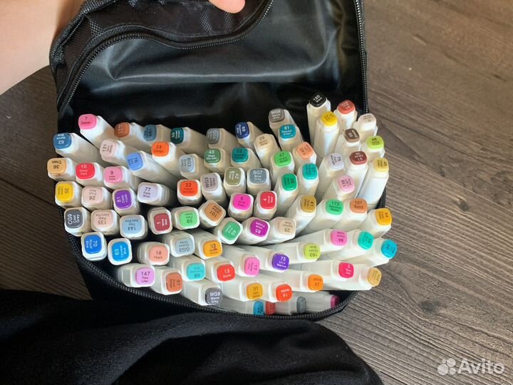 Маркеры для скетчинга touch new 80 шт