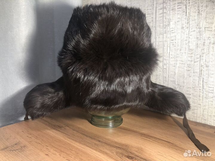 Шапка ушанка кролик СССР Новая размер 56