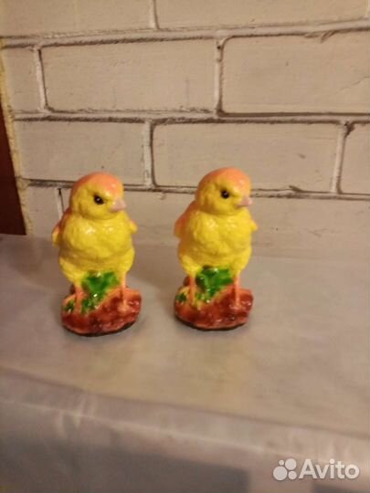 Цыплята гипсовые