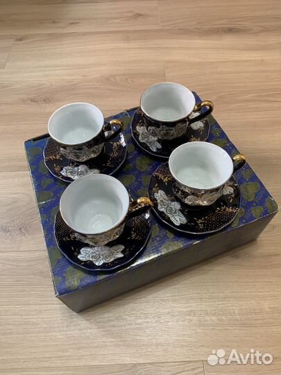 Чайный сервиз «Rose» пр-во Чехия, на 4 персоны