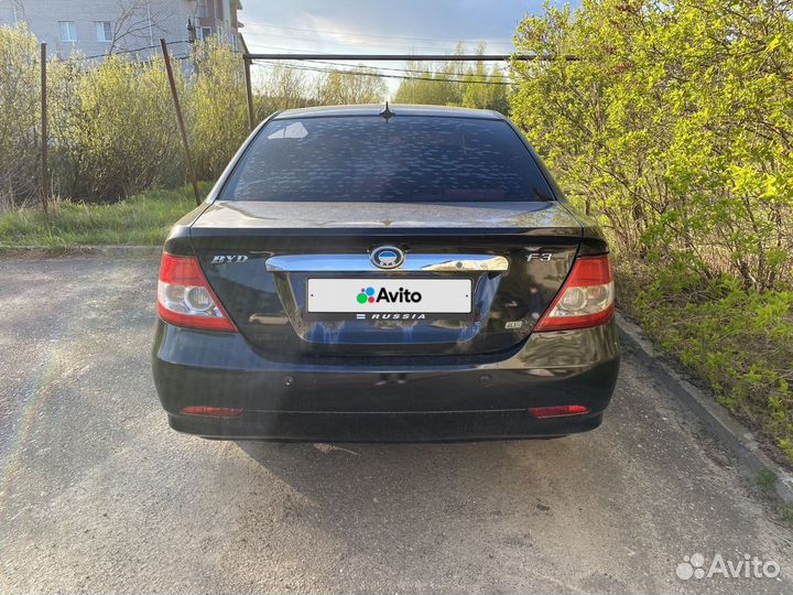 BYD F3 1.6 МТ, 2008, 155 000 км