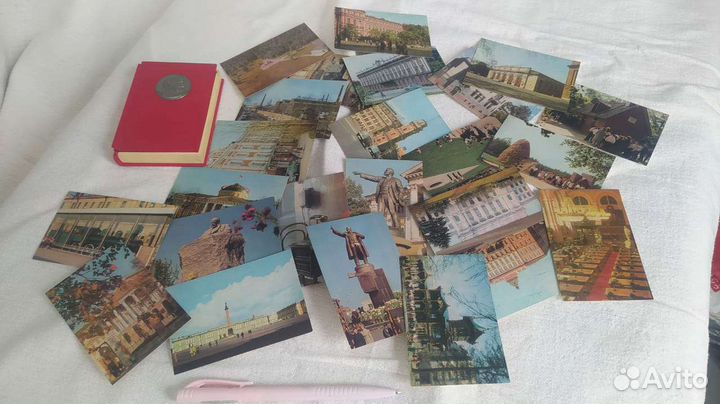 Набор открыток,посвященных Ленину